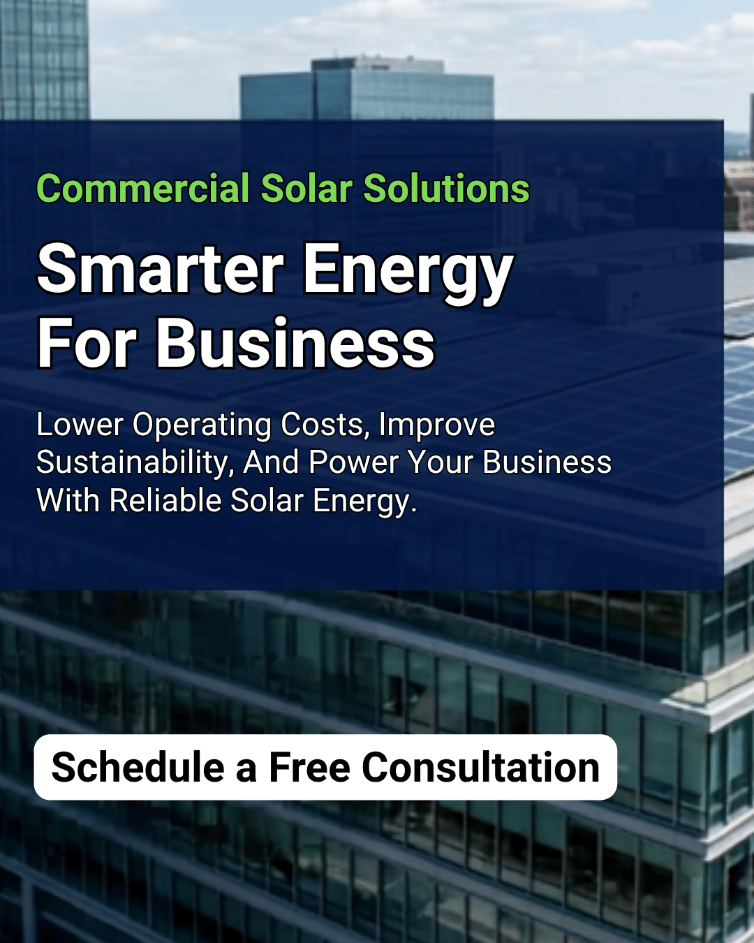 Commercial Solar Banner mobile