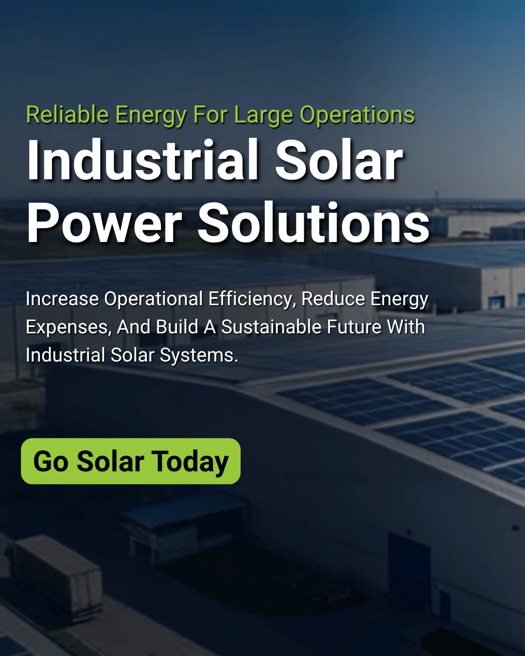 Industrial Solar Banner mobile