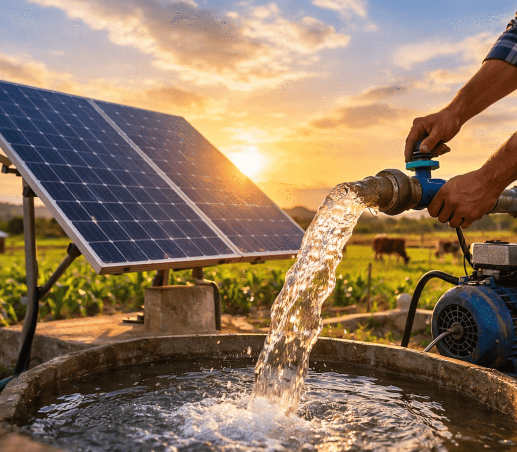 Solar water pump